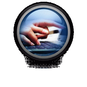 clip_image002 Hands on keyboard in circle