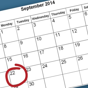 September 22nd Deadline Fast Approaching